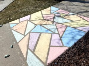 Lockdown Chalk Art